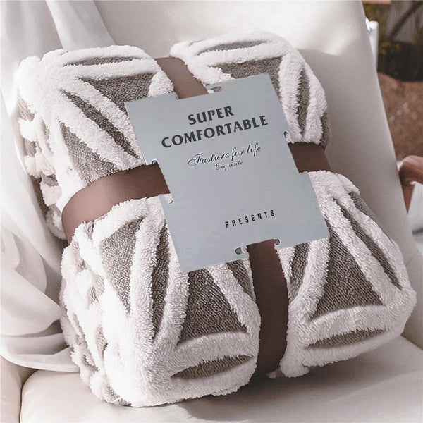 LOMAO Sherpa Fleece Blanket Fuzzy Soft Throw Blanket Dual Sided Plush Blanket for Couch Sofa Bed (Grey,51